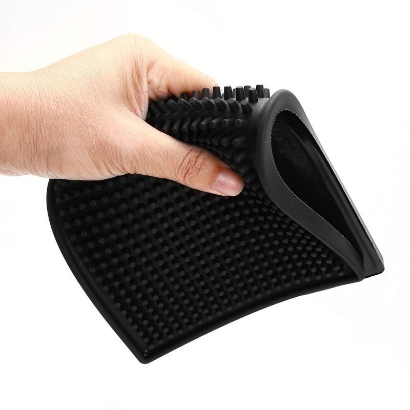 KINJOEK 2 Packs 6 x 12 in Bar Mat, Non Slip Bar Service Spill Mat Drying Mats for Countertop Cocktail Bartender Coffee Beverages - Image 4